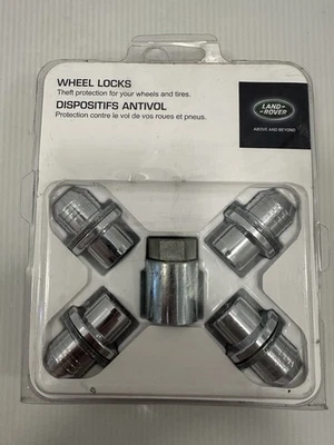 Land Rover Discovery Range Rover Sport Chrome Wheel Locks Set VUB504120 OEM - Image 1 of 3
