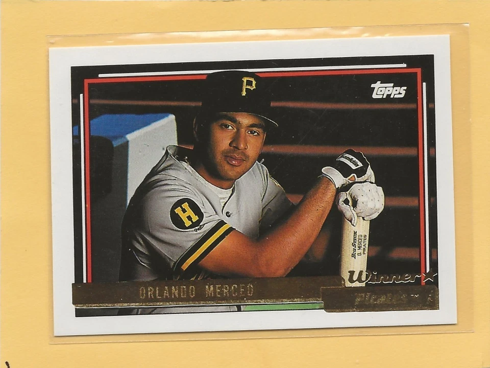 ORLANDO MERCED - 1992 Topps "Gold Winner" - #637 - Pirates - Comb. Shipping - Image 1 of 1