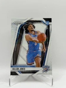 2024-25 Prizm White Wave #’d /38 Dillon Jones #240 Thunder SSP RC Rookie Card - Bild 1 von 2
