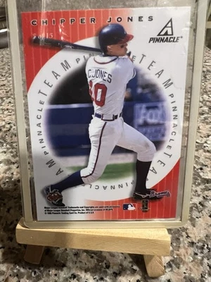 Pinnacle Team Chipper Jones And Cal Ripken Jr 1998 Insert 5 Of 15  - Image 1 of 2