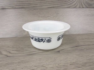 Vintage Pyrex Corelle Old Town Blue Onion Butter Bowl Butter Tub Holder No Lid - Picture 1 of 7