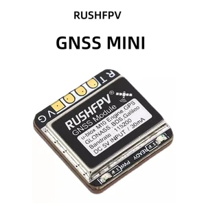 RUSHFPV GNSS MINI M10 UBX NMEA Dual Protocol GPS Module Built-in Ceramic Antenna - Picture 1 of 5