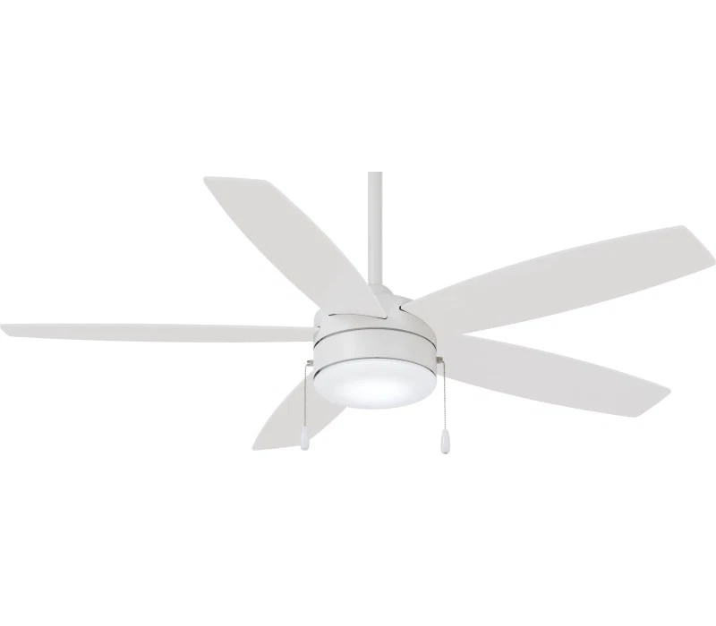 Minka-Aire F673L-WHF Airetor 52" Ceiling Fan, Flat White - Image 1 of 1
