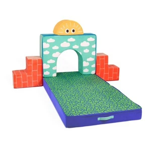 Cloud Castle Foam Fort Building Set with 5 Multicolor Play Shapes, 12 Months+ - Picture 1 of 7