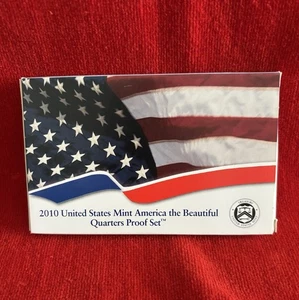 2010 America the Beautiful Quarter Proof Set U.S. Mint OGP COA - Picture 1 of 8