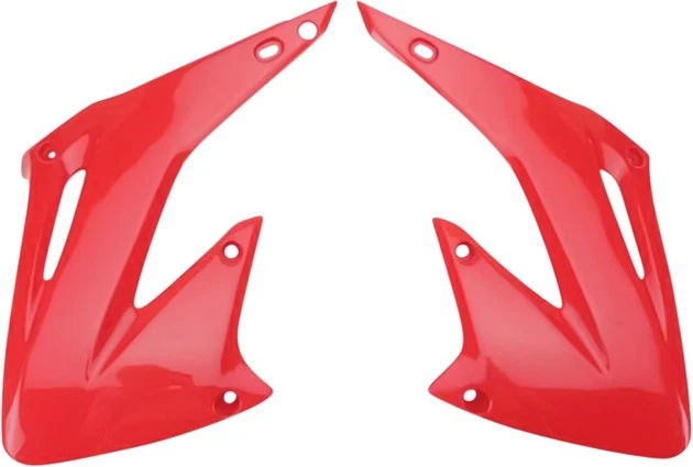UFO Radiator Shrouds 00-19 CR Red for Honda CR125R/CR250R 2-Stroke 2002-2007 - Image 1 of 1