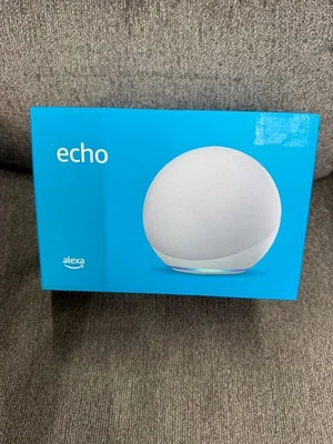 Amazon Echo (4th Gen.) Smart Speaker - Glacier White - Image 1 of 2