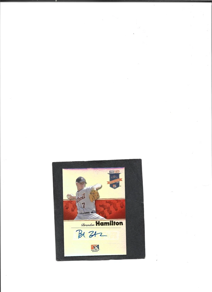 2008 tristar projections brandon hamilton autograph - Image 1 of 1
