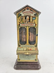 Stollwerck Victoria Spar-Automat H: 27 cm ¡en perfecto estado! - Imagen 1 de 7