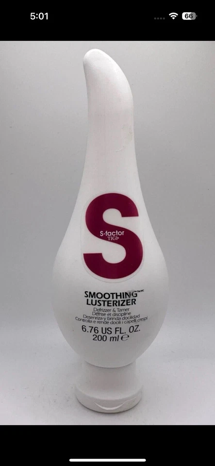Lusterizador suavizante factor S TIGI 6,76 oz - RARO y muy difícil de encontrar Foto 1 de 2