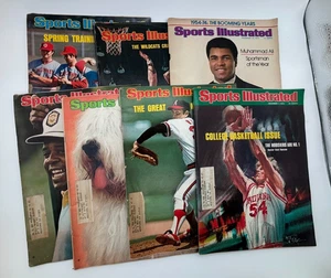 Vintage Sports Illustrated Lot 7: (1974, 1975) Ali, Lee Elder, Nolan Ryan, andere - Bild 1 von 8