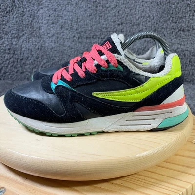 Fila Shoe Renno N Generation Sneaker Womens Size 8 Suede Leather Faux Fur Lined - Image 1 of 4