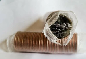 2005-P MINNESOTA STATE QUARTER ""BRILLIANT" UNCIRCULATED UNOPENED MINT ROLL!! - Picture 1 of 2
