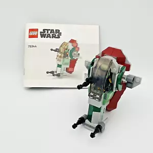 LEGO Star Wars: Boba Fett's Starship Microfighter (75344) 100% vollständig - Bild 1 von 2