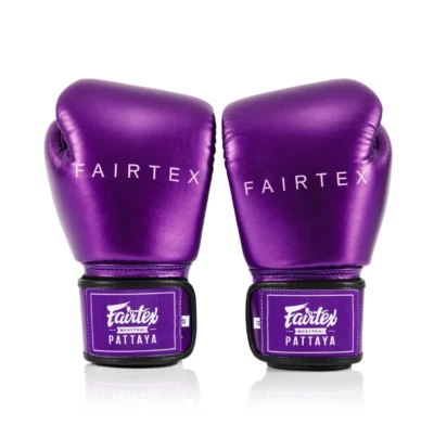 Guantes de Microfibra Fairtex Muay Thai Boxeo BGV22 Metálicos MMA Luchador Deportivo Foto 1 de 4