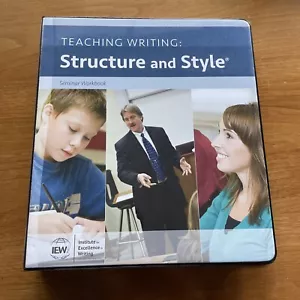IEW Teaching Writing: Structure and Style Writing Seminar Workbook 2nd ed 2015 - Picture 1 of 3