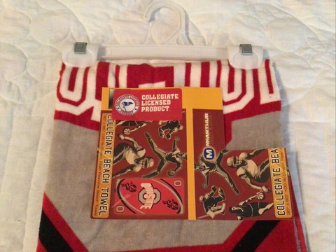 NWT Ohio State Beach Towel 30x60 Mm Cover