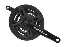 Fahrrad MTB Kurbelgarnitur Tretkurbel 3x für 6- 7- 8-fach 170 mm Stahl schwarz