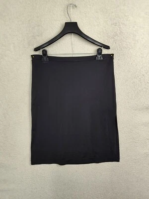 Guess Jeans Mujer Falda Grande Negra Mezcla de Nailon Tirar en la Abertura Lateral Elastizada Mini Foto 1 de 4