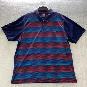 Oakley Golf Shirt 2XL, regular fit, light weight, Blue - Multicolor - Picture 1 of 11