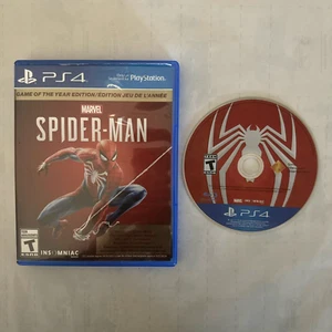 Marvel Spiderman PS4 PlayStation 4 T-Teen 2018 - Picture 1 of 3