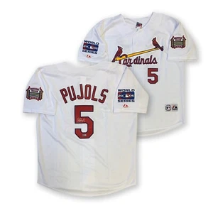 Albert Pujols Autographed St Louis Cardinals Majestic Baseball Jersey TRISTAR - Picture 1 of 3