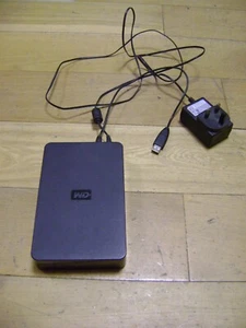 1TB Western Digital external USB hard drive with PSU & 9 Series of The Office! - Afbeelding 1 van 8