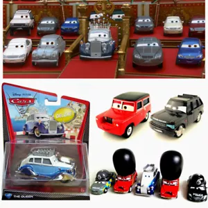 DISNEY PIXAR CARS Queen Top Hat Guard Police 1:55 Mattel Alloy Racing Toy Car - Picture 1 of 11