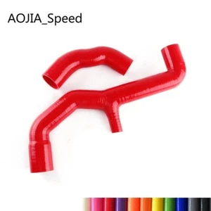 ROJO Para Renault 5 GT Turbo 1985-1996 Silicona Radiador Refrigerante Manguera Kit - Imagen 1 de 6
