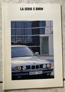 DEPLIANT BROCHURE BMW SERIE 5 GAMMA COMPLETA 1992 ITALIANO 42 PAGINE - Foto 1 di 3
