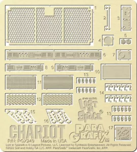 Lost in Space - Fotoetch-Set für Puppe & Hobby's 1/35 Wagen ParaGrafix PGX249 - Bild 1 von 2