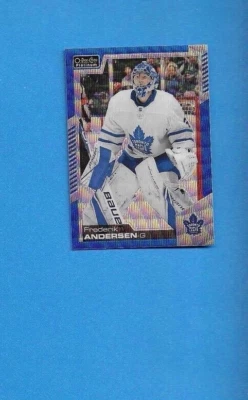 2020-21 O-Pee-Chee Platinum Blue Surge Frederik Andersen #46 20-21 - Image 1 of 2
