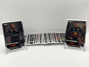 2023 Topps Chrome Formula 1 F1 Complete 24 Card Portrait & Freshest Set - Base - Picture 1 of 2