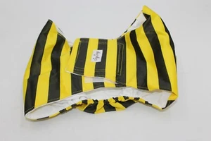 JOY DAOG Washable Dog Diaper Wrap Male Weiner Size XXLarge NEW XXL Yellow Black - Picture 1 of 7