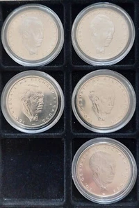 5x 10 Euro Gedenkmünze Deutschland 150. Geburtstag von Richard Strauss 2014 - D - Bild 1 von 6