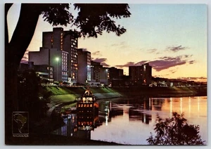 Night Time view, Blumenau, Brazil card - Picture 1 of 2