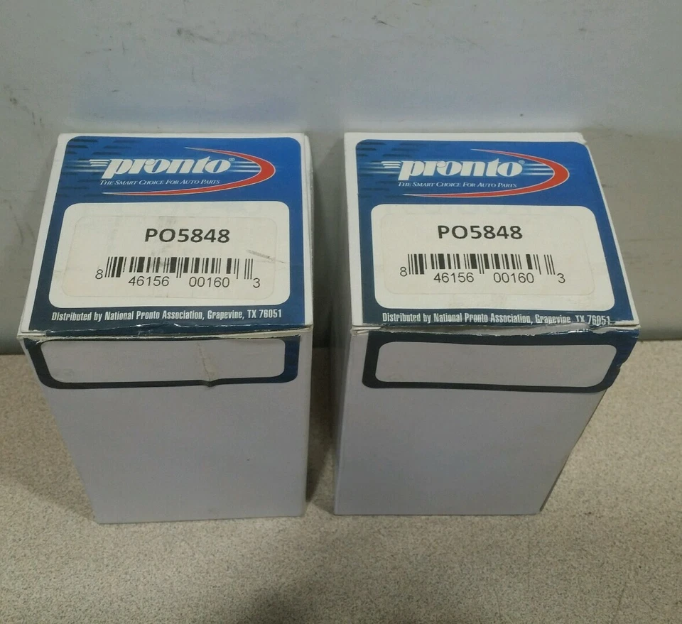 Lote de 2 filtros de aceite de motor Pronto PO5848, se adapta a Azera, Entourage, Equus, Genesis Foto 1 de 4