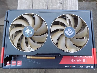 PowerColor Hellhound AMD Radeon RX 6600 8GB GDDR6 Graphics Card Nextday Delivery - Image 1 of 4