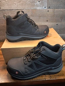 Merrell Men's Fullbench Speed Mid CF Black Work Safety Boots Size 8.5m - Picture 1 of 13