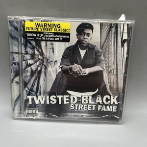 Twisted Black - Street Fame (Parental Advisory, 2007) CD Album Hip Hop Rap RARE - Picture 1 of 24