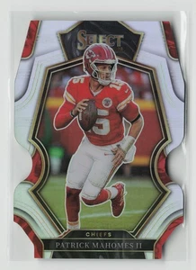 2022 Panini Select Patrick Mahomes II Black and Red Prizm Die Cut #148 - Picture 1 of 2