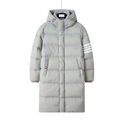 Chaqueta larga de plumón Thom Browne para hombre/mujer informal cálida clásica larga Foto 1 de 4
