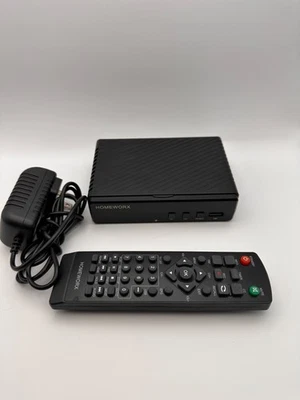Mediasonic Homeworx Digital Converter DVR  Top Box HW130STB Power Cable Remote - Image 1 of 4