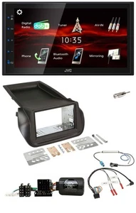 JVC USB Bluetooth Lenkrad DAB 2DIN Autoradio für Citroen Nemo Peugeot Bipper - Bild 1 von 11