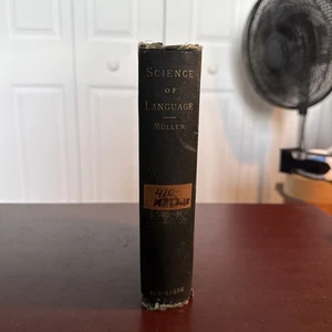 The Science Of Language - Mueller 1800s Scribner - Picture 1 of 13