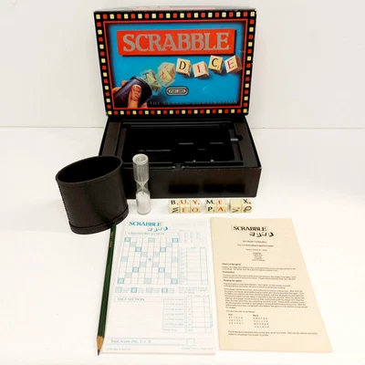 Spear’s Games Scrabble Dice 100% Complete Vintage Family Game - Image 1 of 4