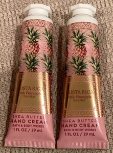 Bath & Body Works~NEW~Set of 2~*PINK PINEAPPLE SUNRISE*~Hand Creams-1 oz Each - Picture 1 of 2