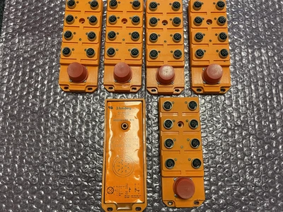 Lumberg 11130 Sensor/Caja de actuadores Pasivo M12 Distribuidor ASBS 8/LED 5-4 - Lote 6 uds - Imagen 1 de 2