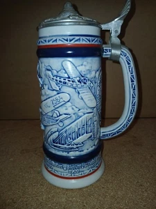 Jarra de aviador jarra de cerveza con motivos aerodinámicos y aviones motivos aeronáuticos - Imagen 1 de 8