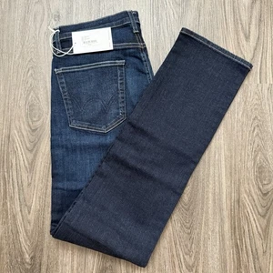 Pantalones de mezclilla azules Edwin Jace pierna recta 31x33 lavado oscuro azul río precio de venta sugerido por el fabricante 178 USD nuevos con etiquetas - Imagen 1 de 8